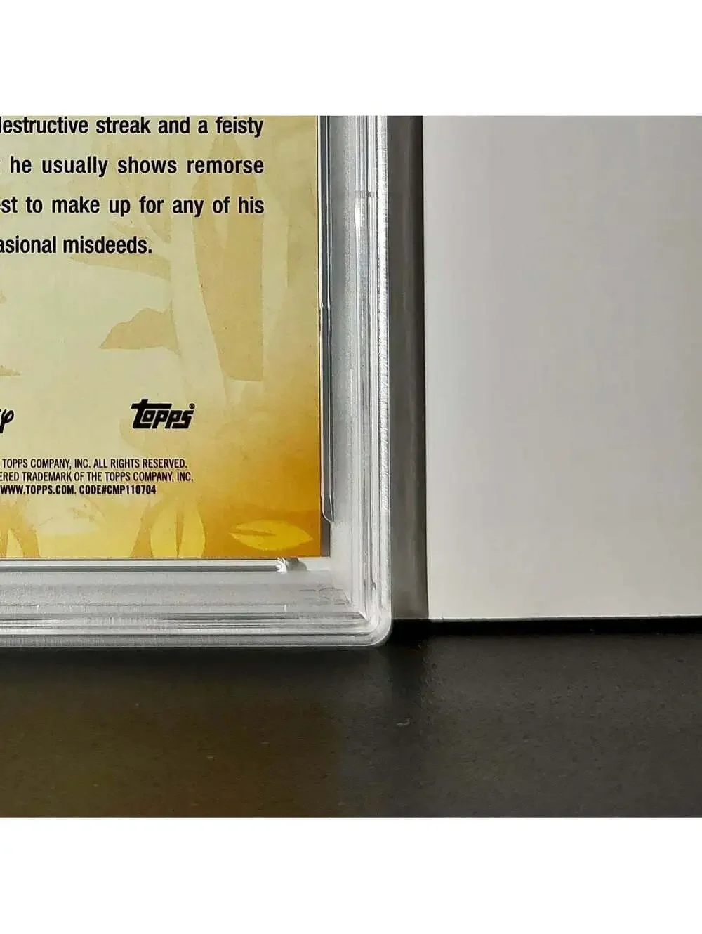 Figaro 2025 Topps Disney #FF-3 Furry Friends Card Pinocchio PSA 10